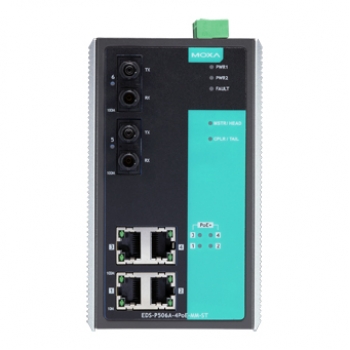 Коммутатор EDS-P506A-4PoE-MM-ST Коммутатор EDS-P506A-4PoE-MM-ST