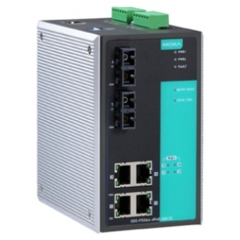 Коммутатор EDS-P506A-4PoE-SS-SC-T Коммутатор EDS-P506A-4PoE-SS-SC-T